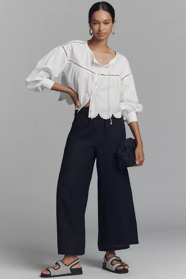 The Somerset Pull-On Pants: Linen Edition